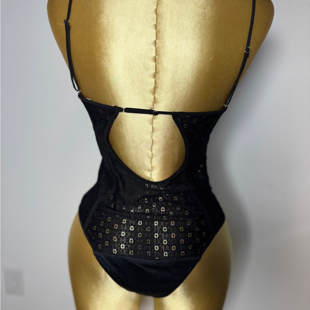 Zara Black Lace Bodysuit - Picture 5 of 5